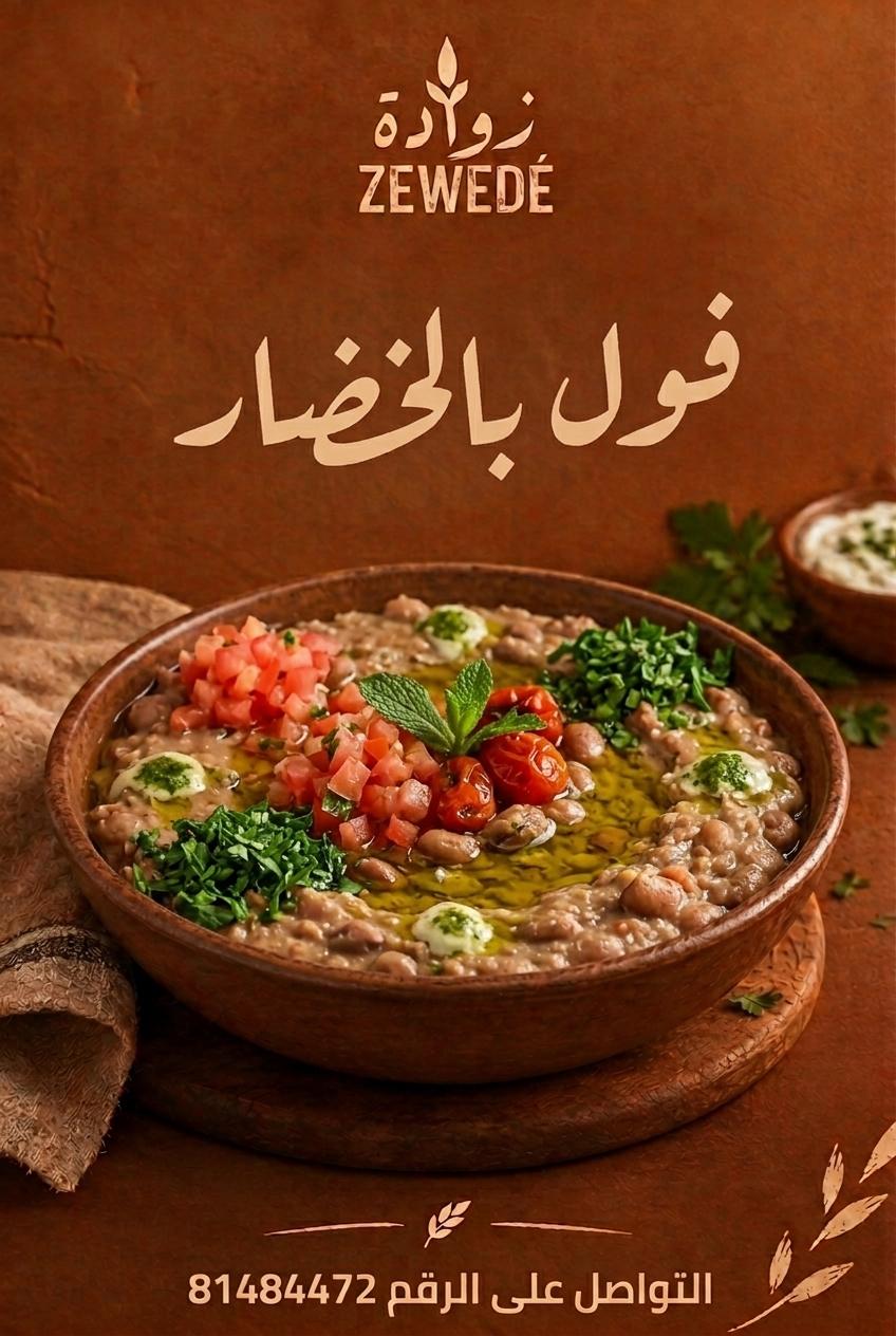 Fava beans with vegetables