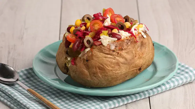 Kumpir with Vegies
